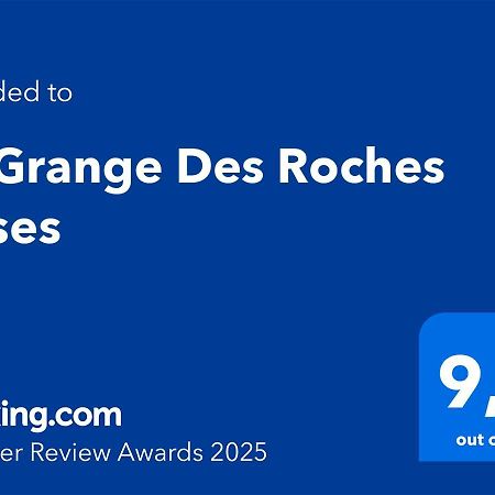 Anchenoncourt-et-Chazel La Grange Des Roches Roses Bed & Breakfast エクステリア 写真